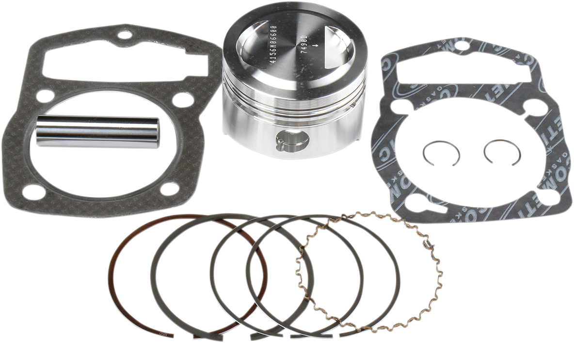 WISECO - Piston Kit with Gaskets - 67.00 mm - Suzuki - Image 2