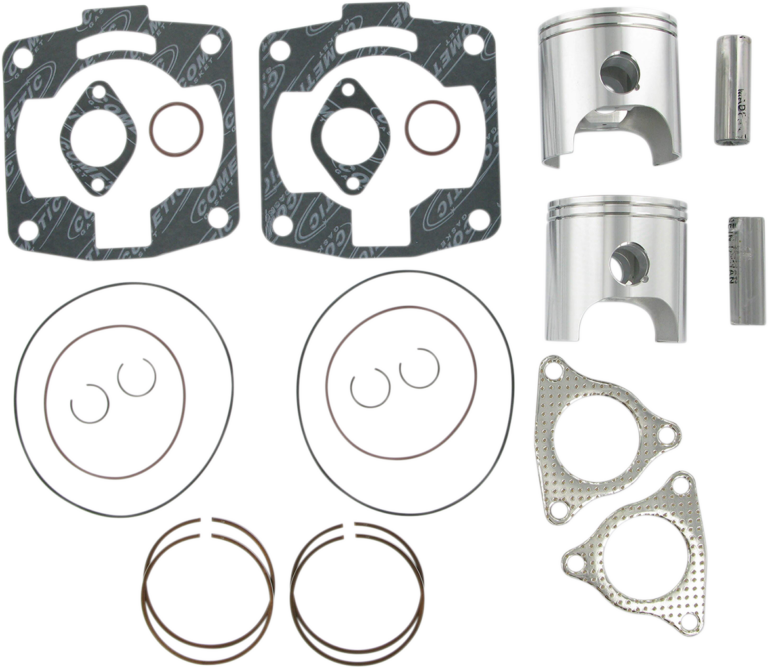 WISECO - Piston Kit with Gaskets - 74.50 mm - Polaris Engine Type - Polaris