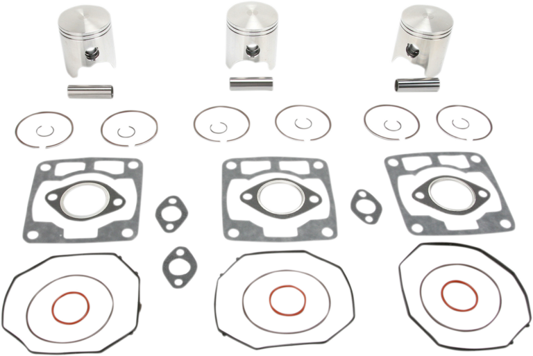 WISECO - Piston Kit with Gaskets - 67.60 mm - Fuji Engine Type - Polaris