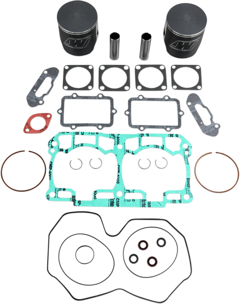 WISECO - Piston Kit with Gaskets - 82.50 mm - 800R PTEK Engine Type - Ski-Doo