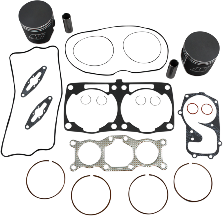 WISECO - Piston Kit with Gaskets - 85.00 mm - Polaris Engine Type - Polaris