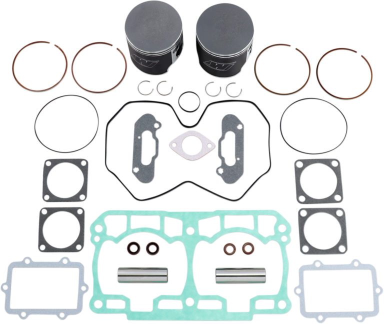 WISECO - Piston Kit with Gaskets - 82.00 mm - 800R PTEC Engien Type - Ski-Doo