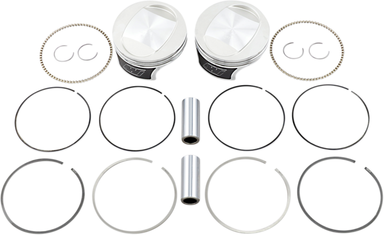 WISECO - Tracker™ Series Piston Kit - 3.895" - 96 Cubic Inch Bored to 103 Cubic Inch - +0.020" - Twin Cam