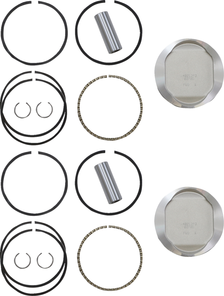 WISECO - Tracker™ Series Piston Kit - 3.528" - 883 cc Bored to 1200 cc - +0.030" - 883 XL