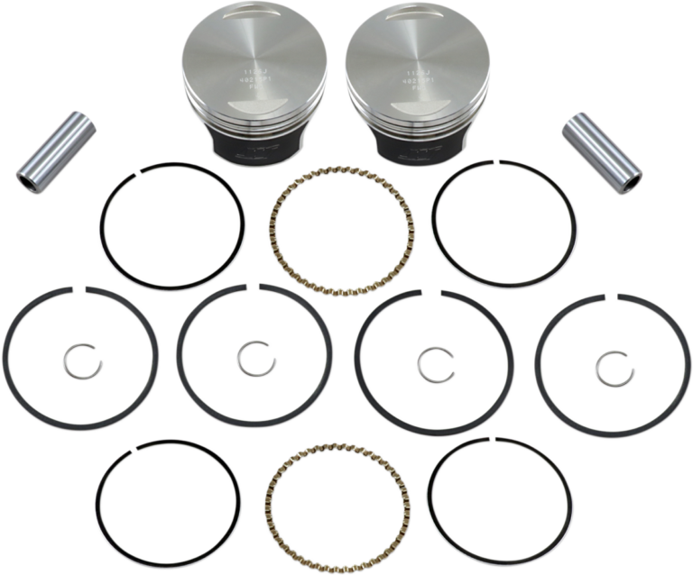 WISECO - Tracker™ Series Piston Kit - 3.508" - 1340 cc 80 Cubic Inch - +0.010" - Evolution