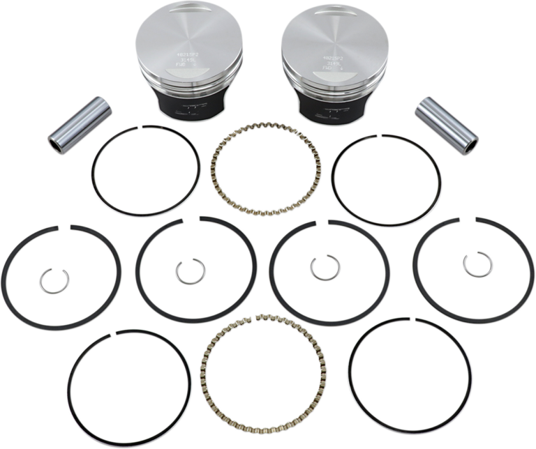 WISECO - Tracker™ Series Piston Kit - 3.518" - 1340 cc 80 Cubic Inch - +0.020" - Evolution