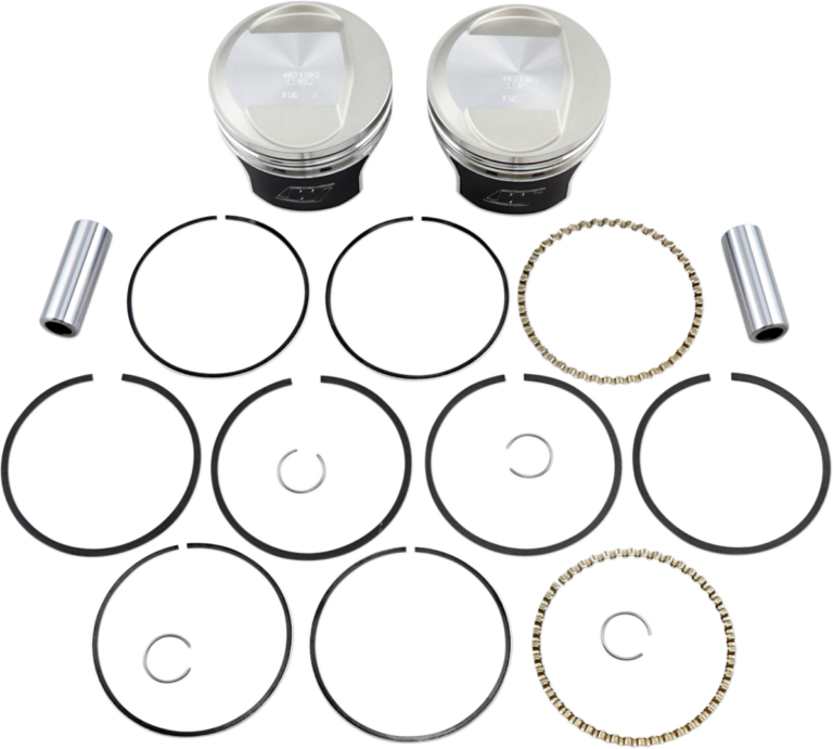 WISECO - Tracker™ Series Piston Kit - 3.518"- 1340 cc 80 Cubic Inch - +0.020" - Evolution