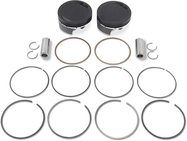WISECO - Piston Kit - 3.885" - 103 Cubic Inch | 96 Cubic Inch Bored to 103 Cubic Inch - Twin Cam