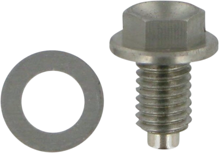 MOOSE OFFROAD - Magnetic Drain Plug - Silver - Suzuki | Yamaha