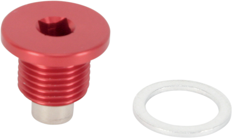 MOOSE OFFROAD - Magnetic Drain Plug - Red - Husqvarna
