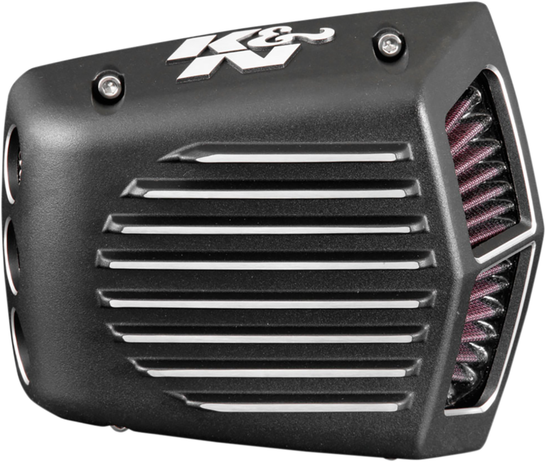 K & N - Street Metal Air Intake Kit - Shaker - Black - M8