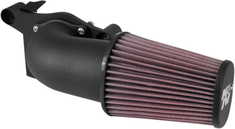 K & N - Aircharger® Intake System with Mandrel-Bent Aluminum Intake Tube Kit - Black