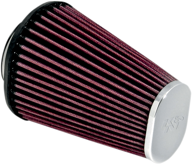 K & N - Replacement Air Filter - Aircharger® Intake - Chrome