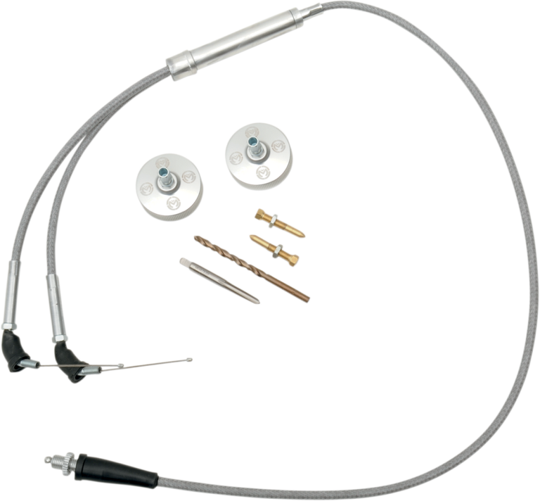MOOSE OFFROAD - Carburetor Cap Kit - Polished - Yamaha