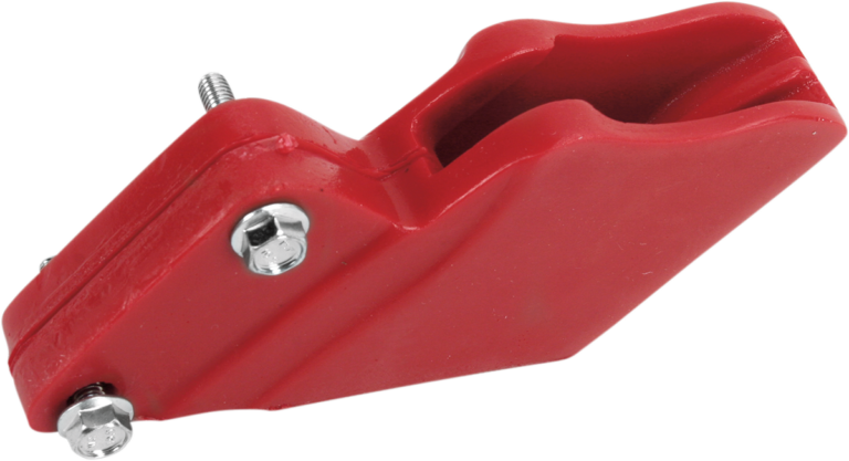MOOSE OFFROAD - Rear Chain Slider - Honda TRX450R - Red