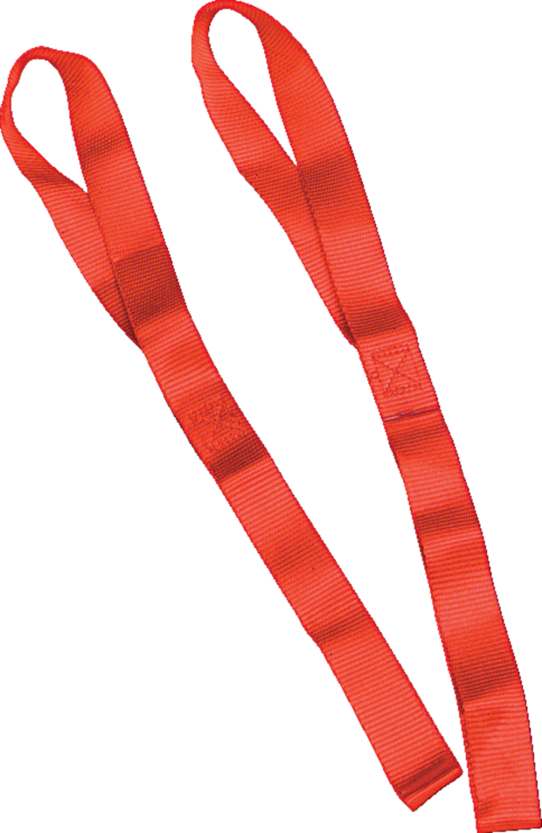 PARTS UNLIMITED - Tie-Down Extensions - 1" x 1.5' - Red