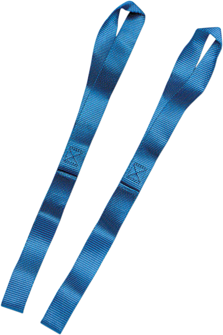 PARTS UNLIMITED - Tie-Down Extensions - 1" x 1.5' - Blue