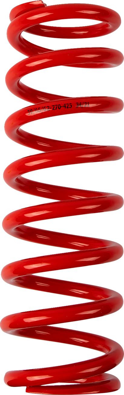 MOOSE OFFROAD - Shock Spring - 59/62 mm OD - 42.5 n/mm - Red