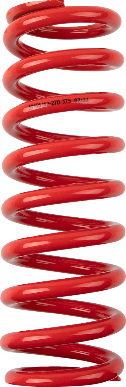MOOSE OFFROAD - Shock Spring - 59/62 mm OD - 57.5 n/mm - Red
