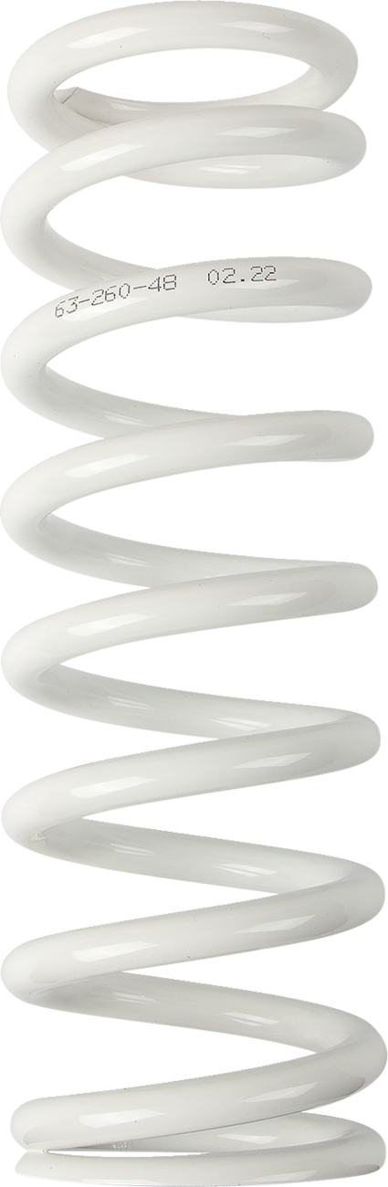 MOOSE OFFROAD - Shock Spring - 63 mm OD - 48 n/mm - White