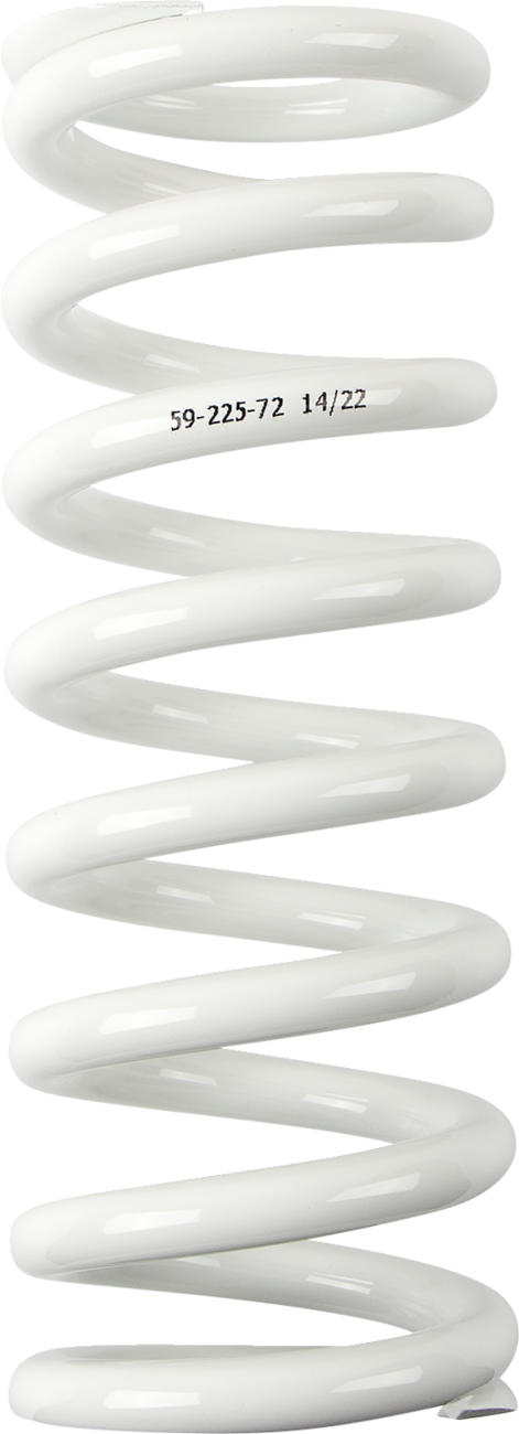 MOOSE OFFROAD - Shock Spring - 59 mm OD - 72 n/mm - White