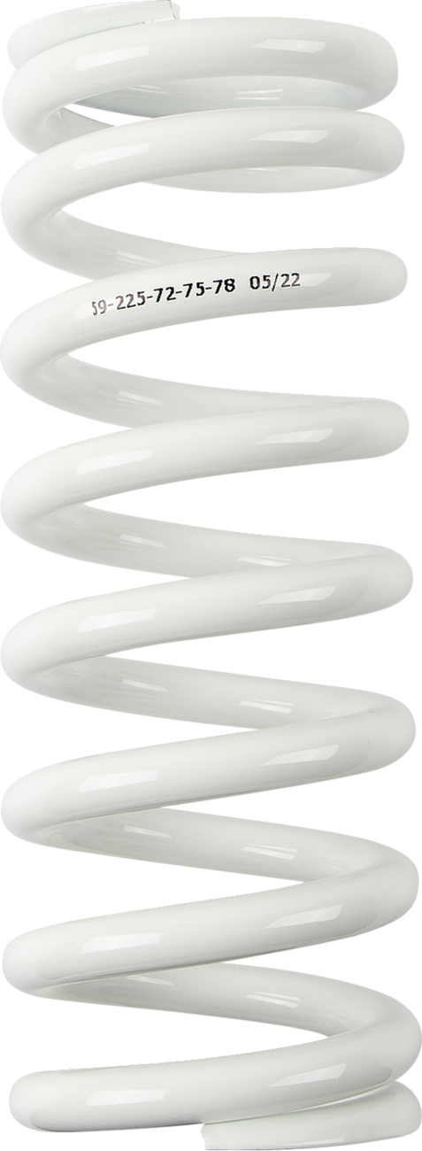 MOOSE OFFROAD - Shock Spring - 59 mm OD - 72/75/78 n/mm - White