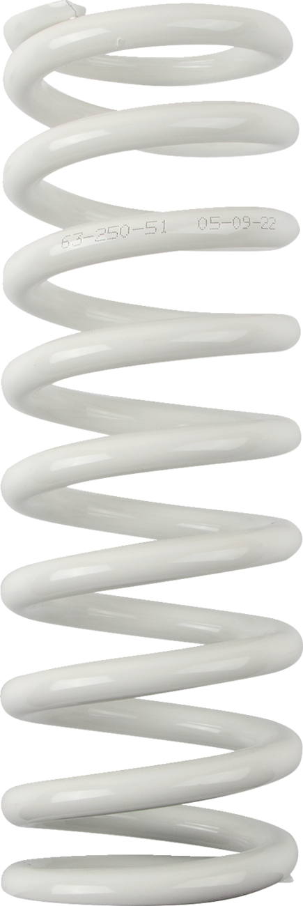 MOOSE OFFROAD - Shock Spring - 63 mm OD - 51 n/mm - White