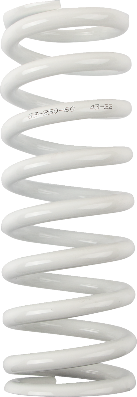 MOOSE OFFROAD - Shock Spring - 63 mm OD - 60 n/mm - White