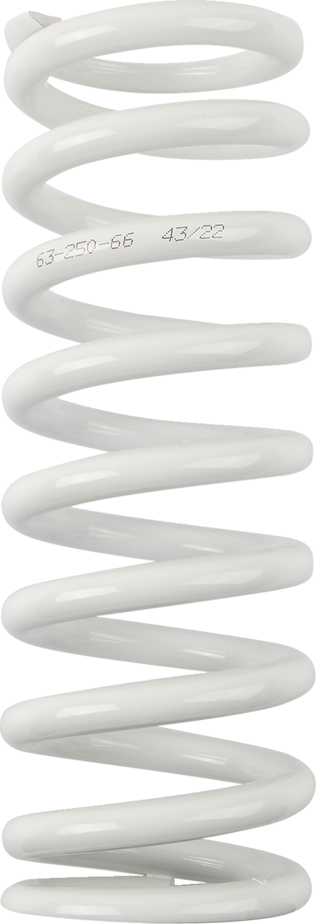 MOOSE OFFROAD - Shock Spring - 63 mm OD - 66 n/mm - White