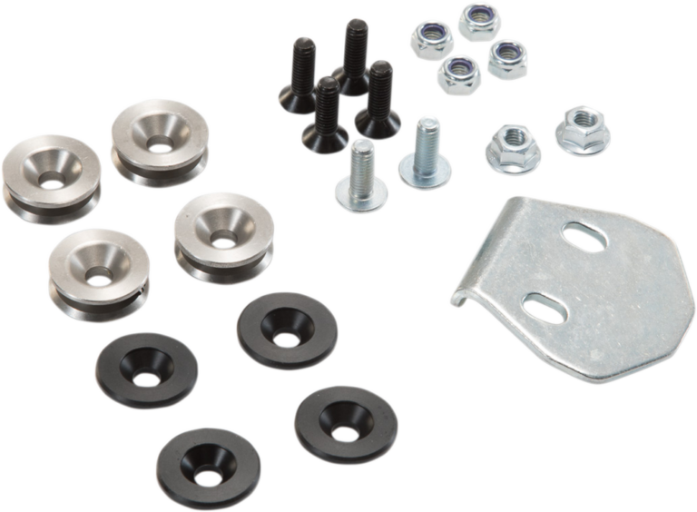 SW-MOTECH - Adapter kit for ADVENTURE-RACK - Black/Silver - TRAX Adventure/ION/EVO