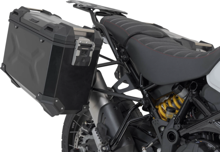 SW-MOTECH - PRO Side Carrier - Left/Right - Black - Ducati - DesertX