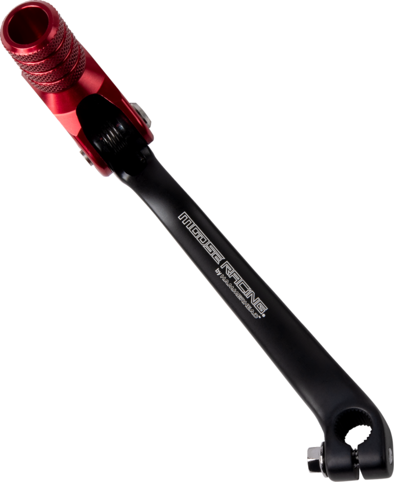 MOOSE OFFROAD - Shifter Lever - Red - 20 mm Offset - Honda