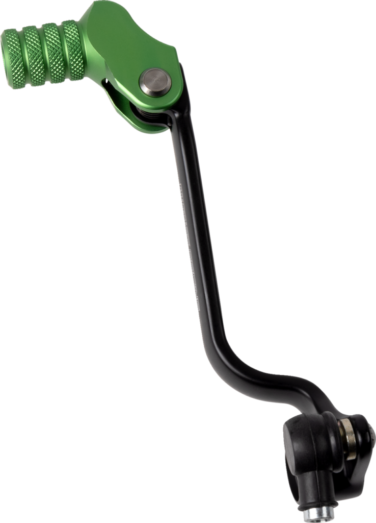MOOSE OFFROAD - Shifter Lever - Green - 20 mm Offset - Kawasaki