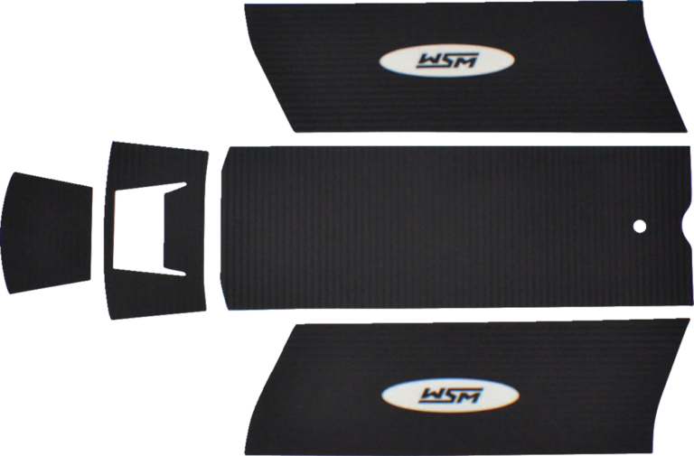WSM - Traction Mat - Black - Self-Adhesive - Kawasaki JS
