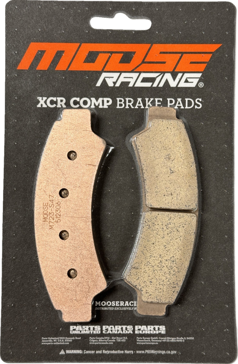 MOOSE OFFROAD - XCR Brake Pad - Front - Segway