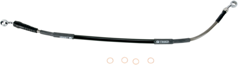 MOOSE OFFROAD - Brake Line - Rear - Stainless Steel - Yamaha