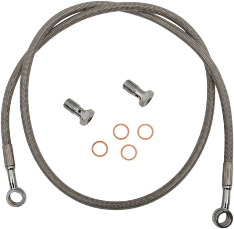 PARTS UNLIMITED - +6" Brake Line - Polaris AXYS