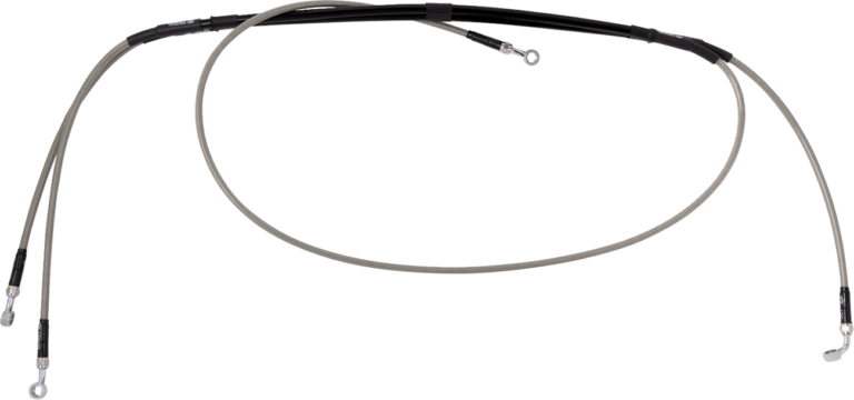 MOOSE OFFROAD - Brake Line Pair - Stainless Steel