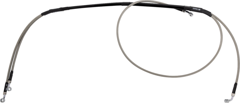 MOOSE OFFROAD - Brake Line Pair - Stainless Steel