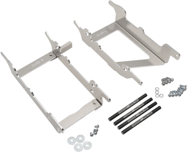 MOOSE OFFROAD - Radiator Braces - Silver - Beta