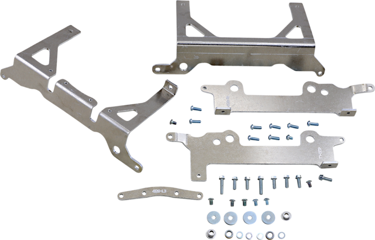 MOOSE OFFROAD - Radiator Braces- Silver- Beta