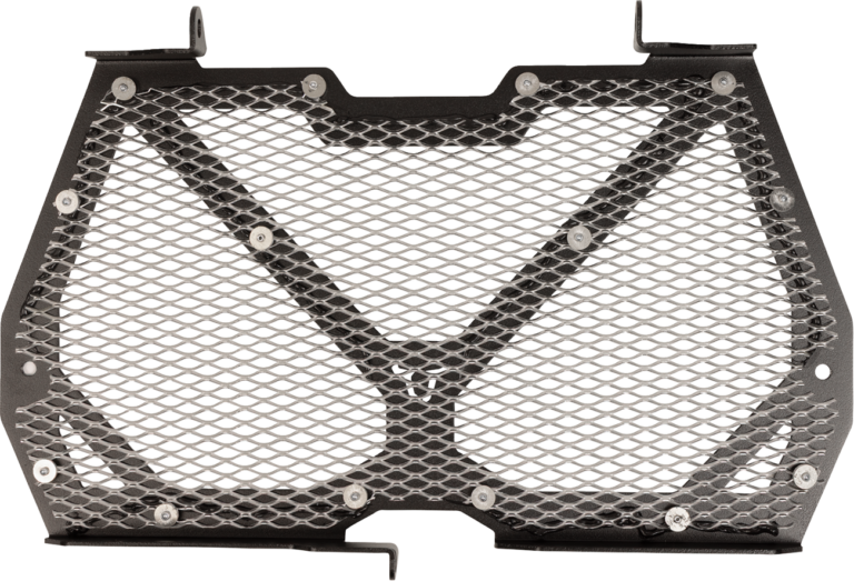 SW-MOTECH - Radiator Guard - Black/Silver - Kawasaki