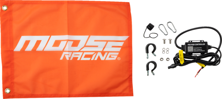 MOOSE OFFROAD - 5' Whip Light - RGB - Black