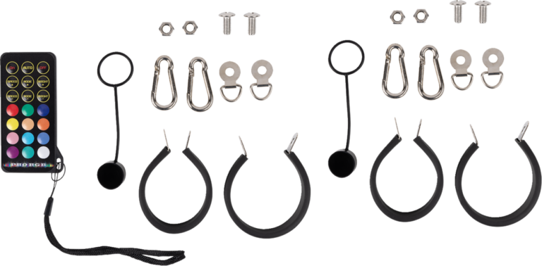 MOOSE OFFROAD - Quick Release Whip - 1' - Pair
