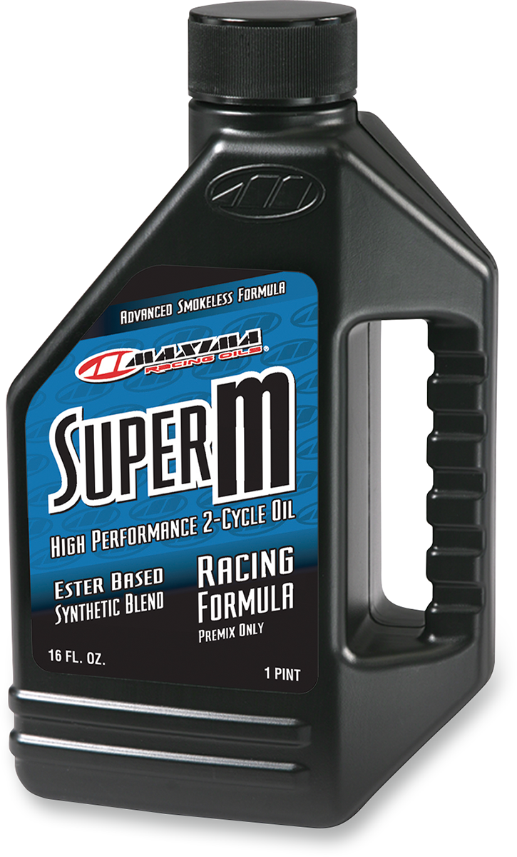 MAXIMA RACING OIL - Super M Premix 2T Oil - 16 U.S. fl oz.