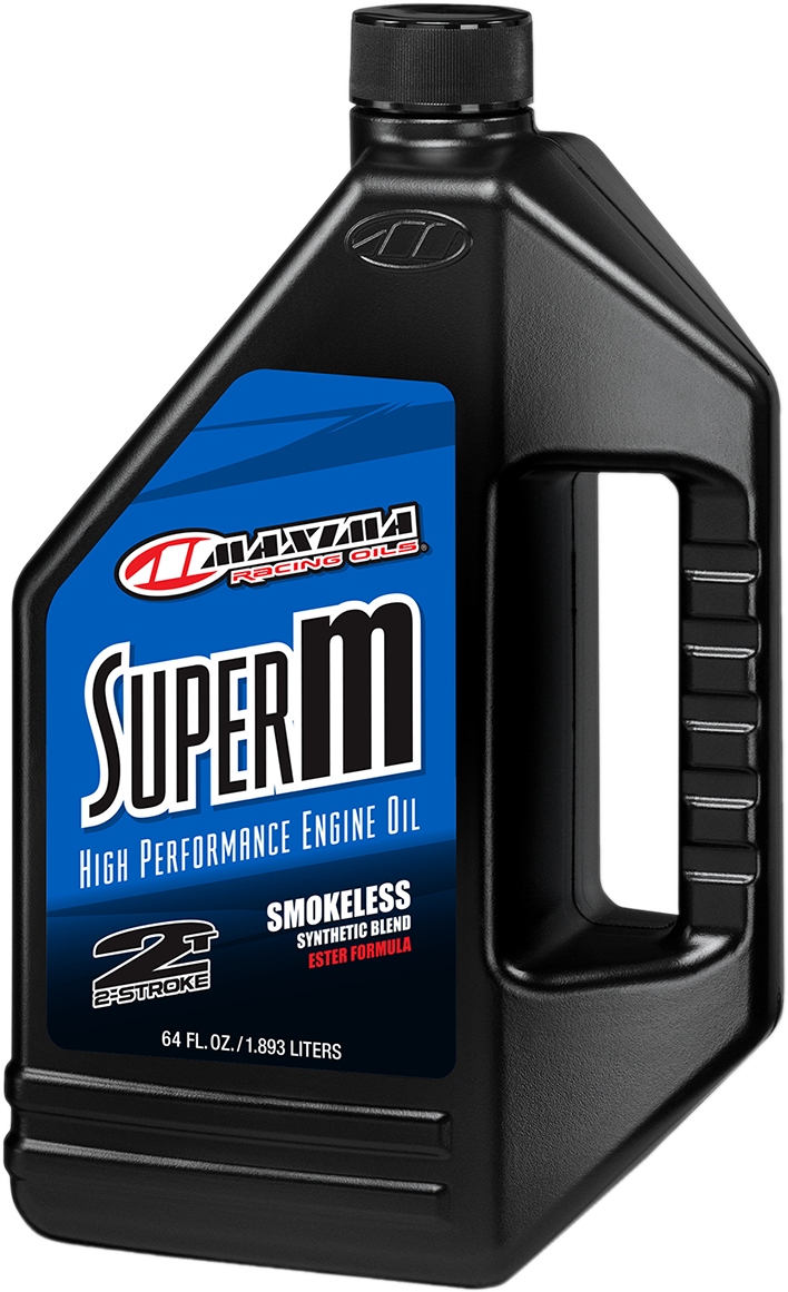MAXIMA RACING OIL - Super M Premix 2T Oil - 64 U.S. fl oz.