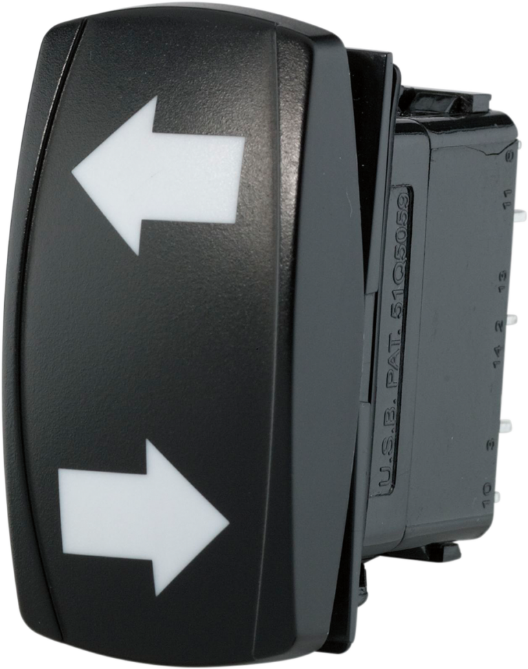 MOOSE OFFROAD - Rocker Switch - Turn Signal - White