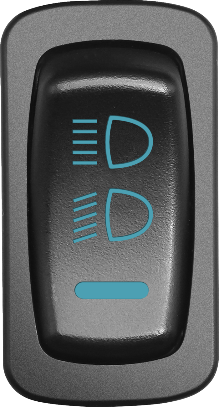 MOOSE OFFROAD - Headlight Switch - Blue - Polaris