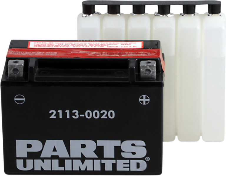PARTS UNLIMITED - AGM Battery - YTX15L-BS .66 L