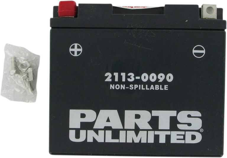 PARTS UNLIMITED - AGM Battery - YT12B4/YT12B-BS